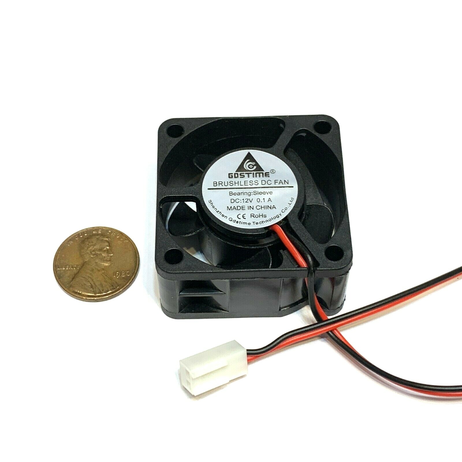 1 Piece Fan 12v mini 40mm x 20mm 2pin 4020 dc mini micro brushless cooling A39