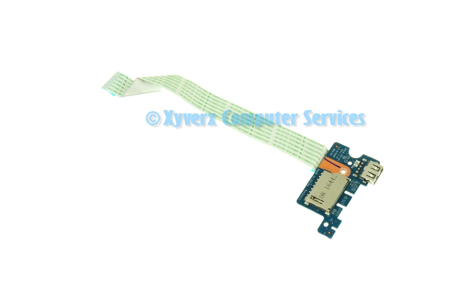 855010-001 LS-D702P GENUINE HP USB CARD READER BOARD WITH CABLE 15-AY011NR (CF44