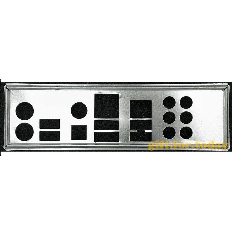 For Asus P5QL-E & P5Q3 Shield I/O IO Rear Baffle Backplate Motherboard