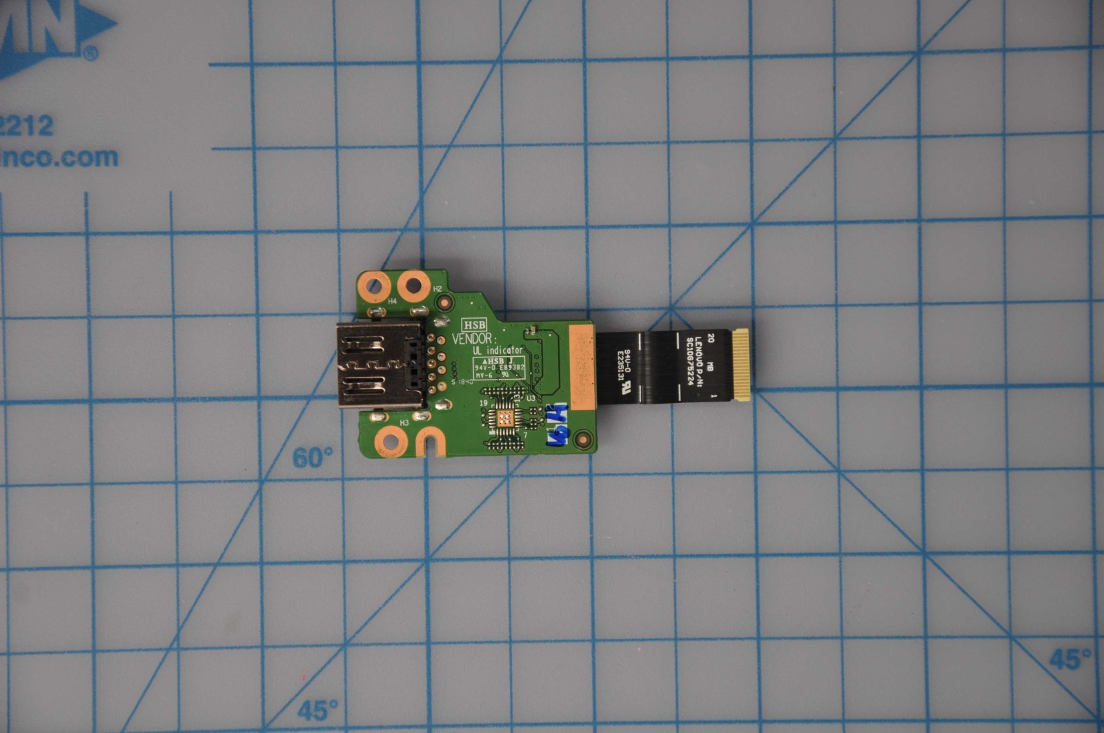 Genuine Lenovo Thinkpad T480S USB Board with Cable NS-B471 Used 01ER996
