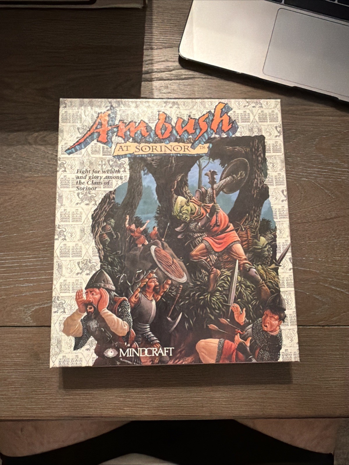 Ambush at Sorinor IBM PC Big Box Game Mindcraft 3.5" 