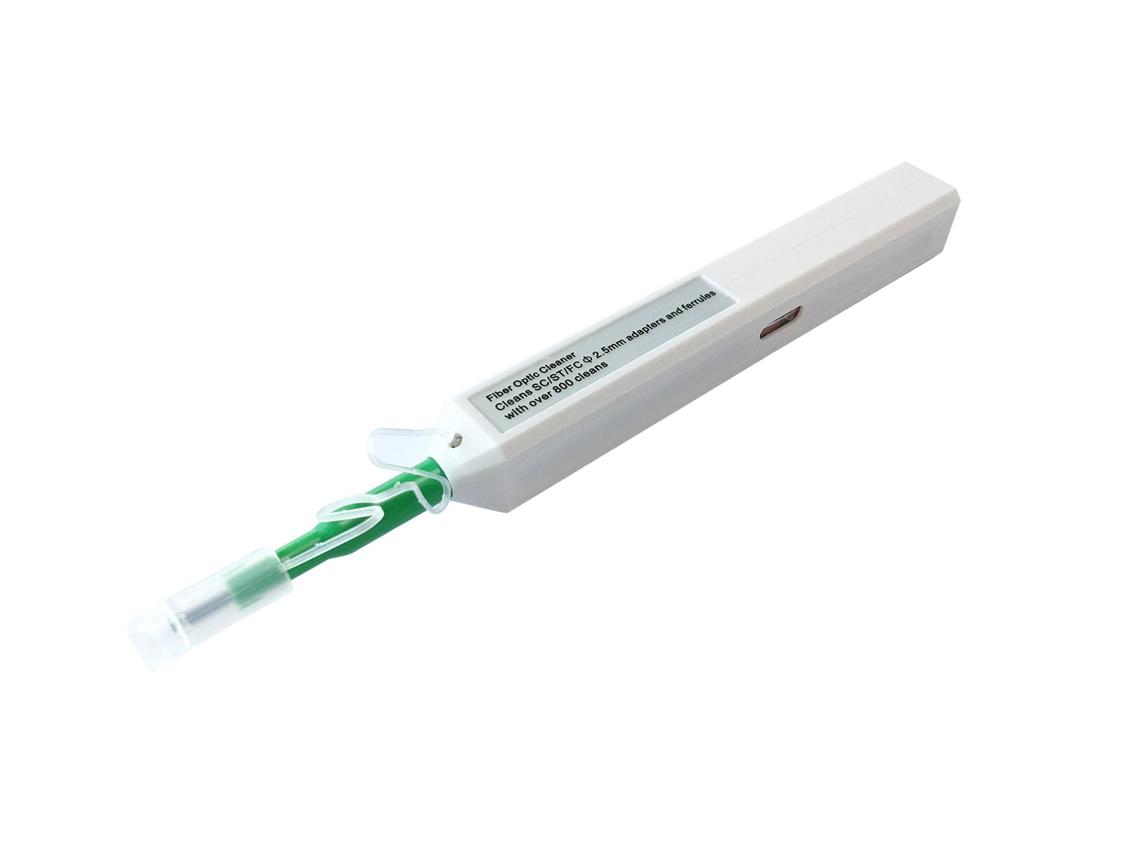 One Click Fiber Cleaning Pen for 2.5mm SC ST And FC Connectors Fiber Optic
