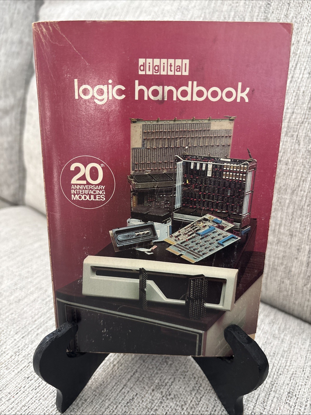 DEC Logic Handbook 1970s Digital Equipment Co. Computer Modules Book RARE