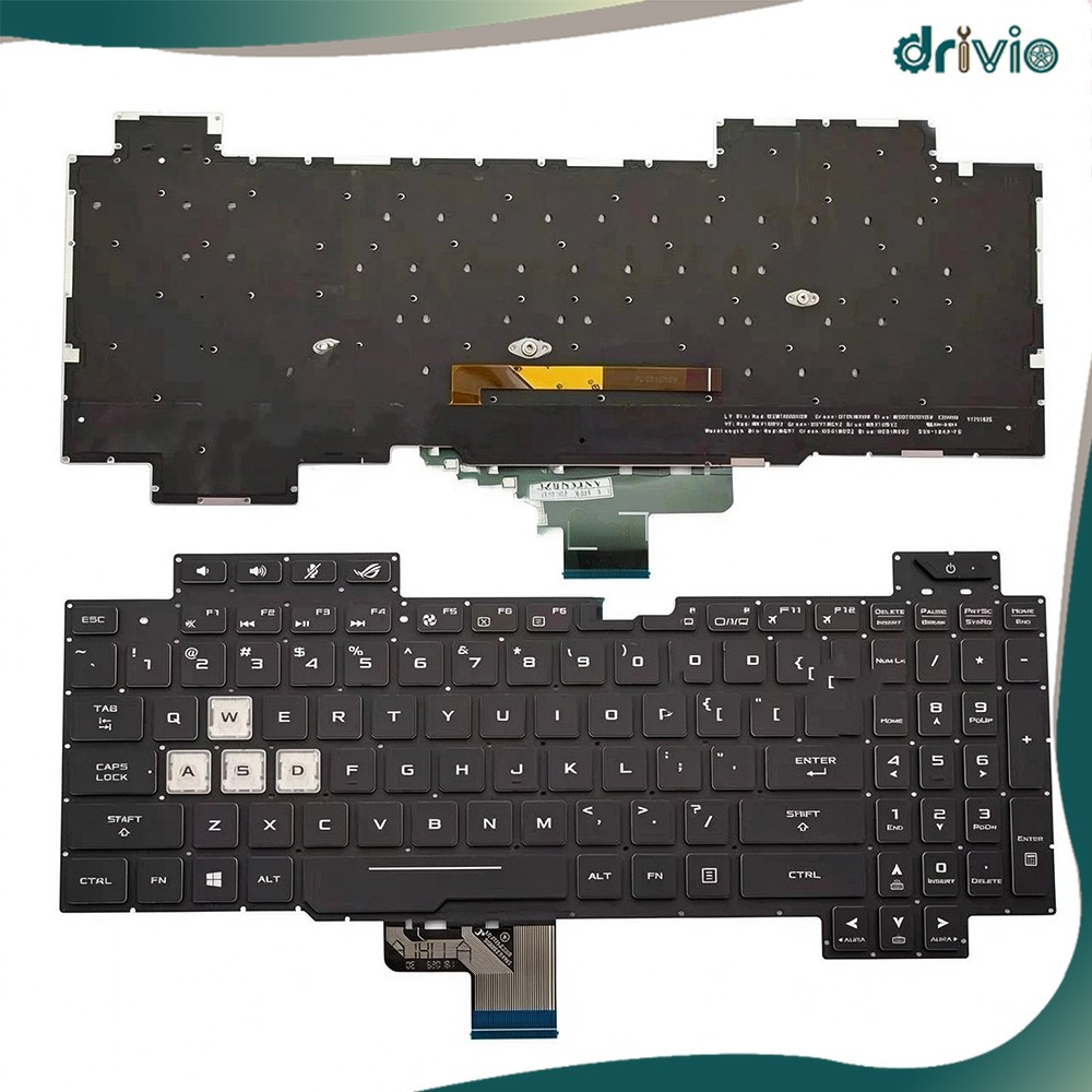 GL704GV-DS74 Keyboard Backlight For Asus ROG GL704 GL704GM GL704GS GL704GW-DH74
