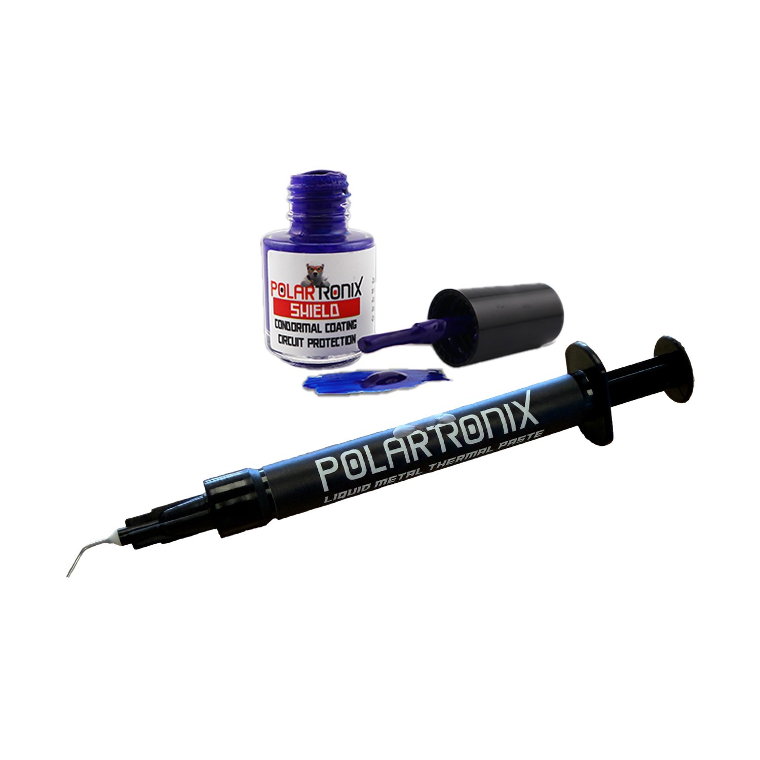 1.5 Gr Liquid metal thermal paste 130WmK + Liquid Metal Shield Circuit Protector