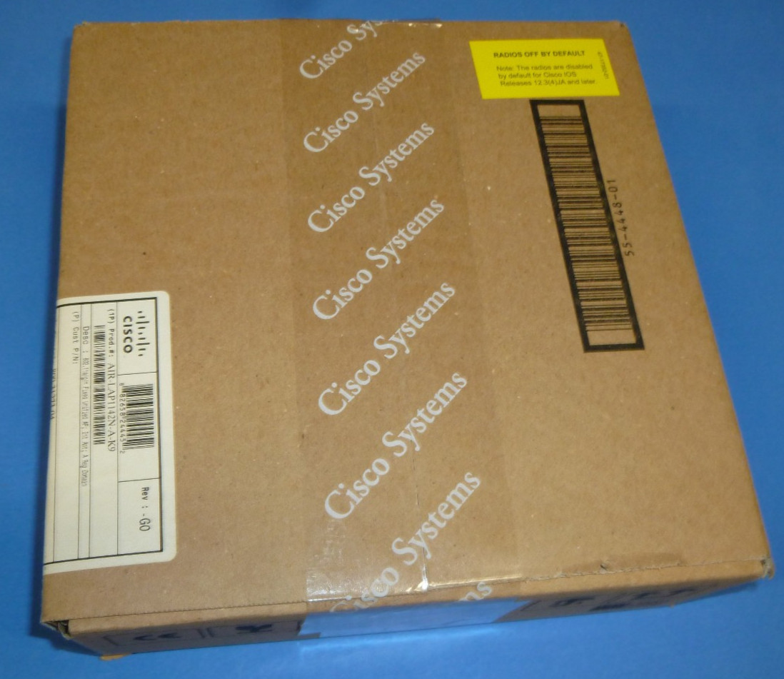 New Cisco 802.11a/g/n Aironet Dual-Band Access Point AIR-LAP1142N-A-K9