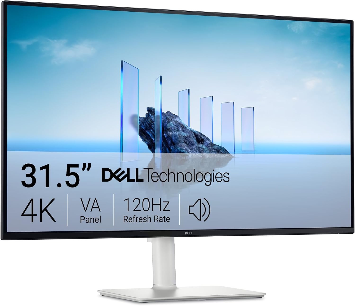 Dell 32 Plus 32-inch 4K UHD 3840 x 2160 16:9 4ms 120Hz Monitor - S3225QS
