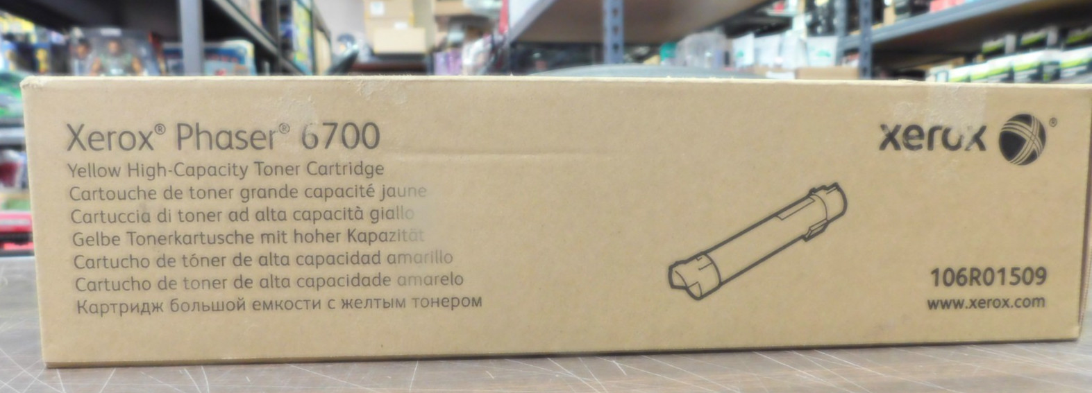 Xerox Phaser 6700 Yellow High Capacity Toner Cartridge 106R01509