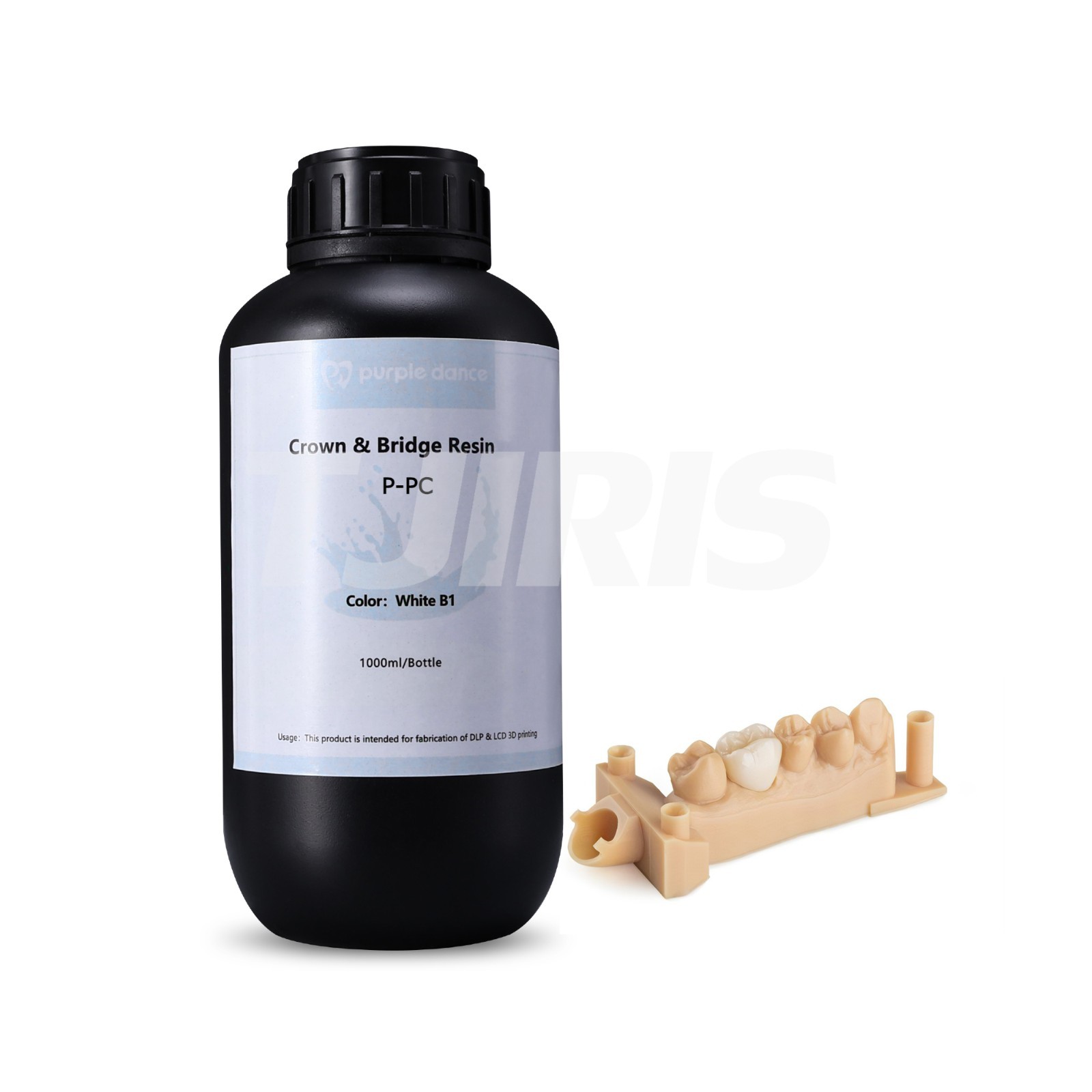 Dental Permanent Crown 3D Printing Resin with 15% Ceramic Filled Material 500g