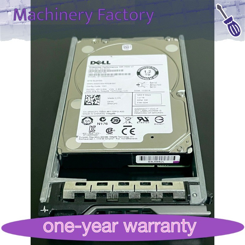 1PCS New RMCP3 0RMCP3 FOR Dell 1.2TB 10K RPM 6Gb/s 2.5" SAS Hard Drive ST1200MM
