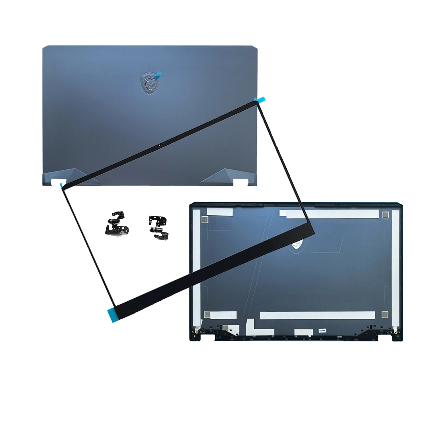 New Lcd Back Cover+Bezel+Hinge For MSI GE76 GP76 Raider 10UE/11UH/11UG/12UE/12UH
