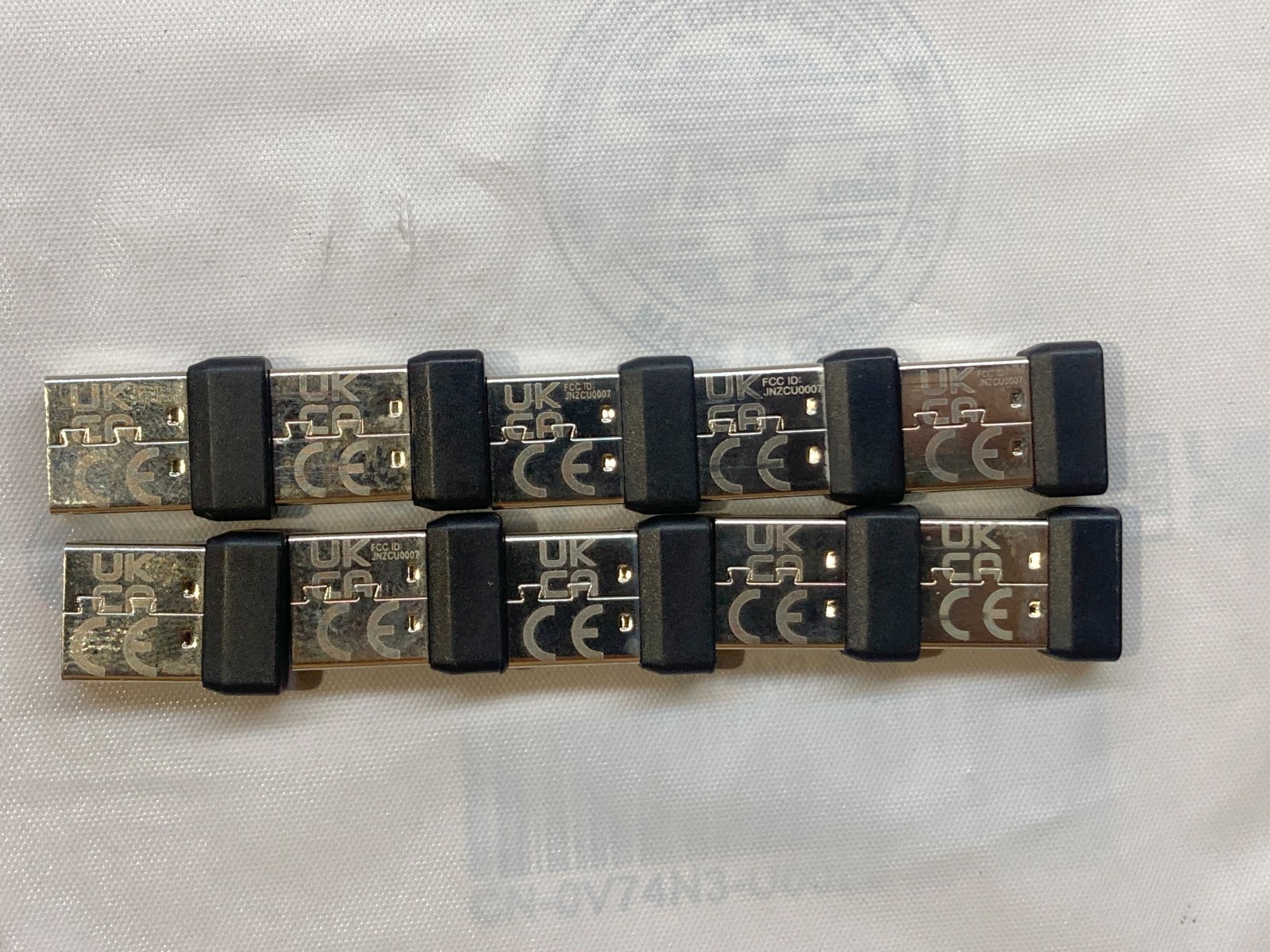Lot of (10) Logitech USB UK Nano Unifying Receivers for Mouse Keyboard C-U0007