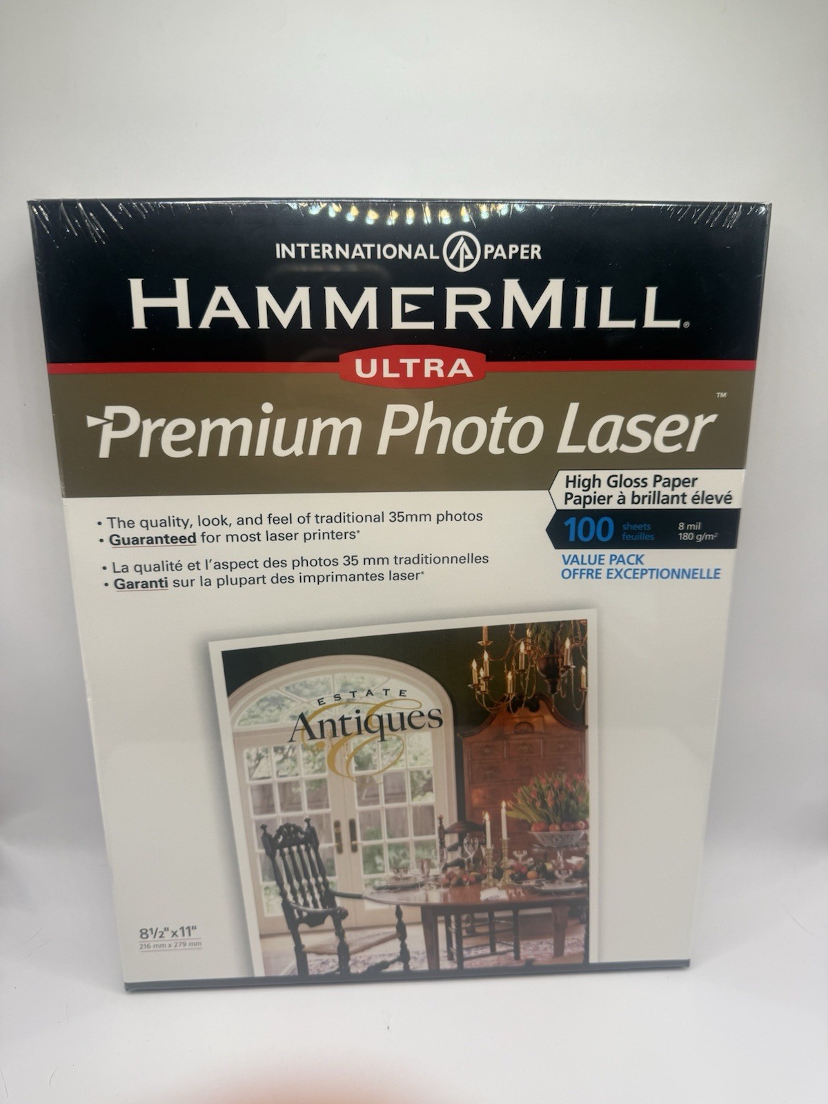 Hammermill Ultra Premium Photo Laser Paper High Gloss 8.5x11 100 Sheets Sealed