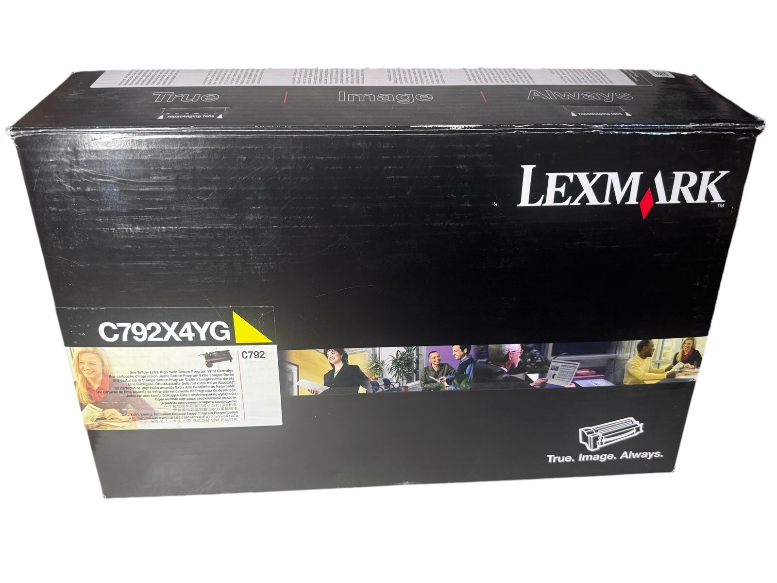 Lexmark C792X4YG Yello Extra High Yield Return Program Print Cartridge for C792