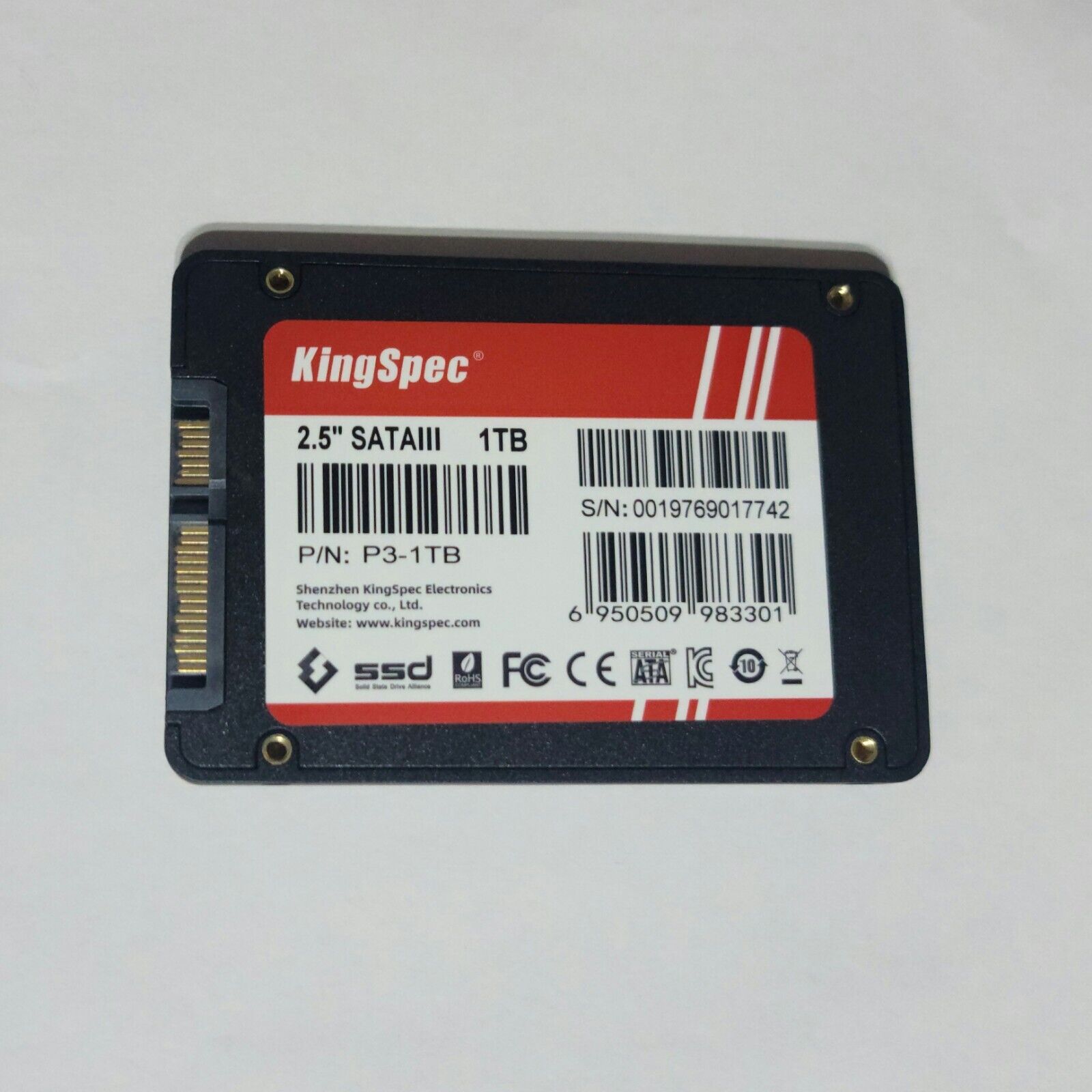 KingSpec SSD 1 TB 2.5\