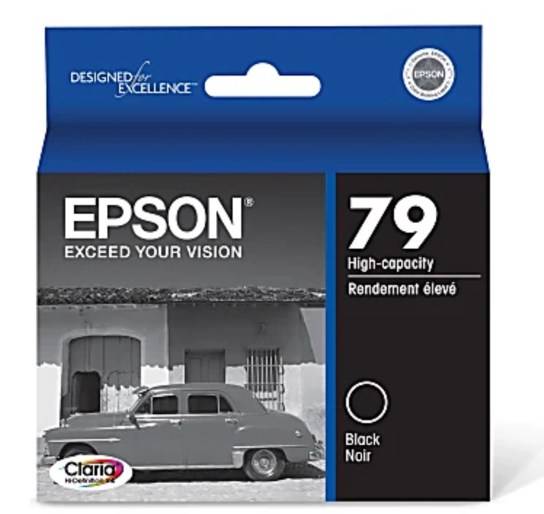 Genuine Epson T079120 79 Ink for Epson Stylus Photo 1400 / Artisan 1430