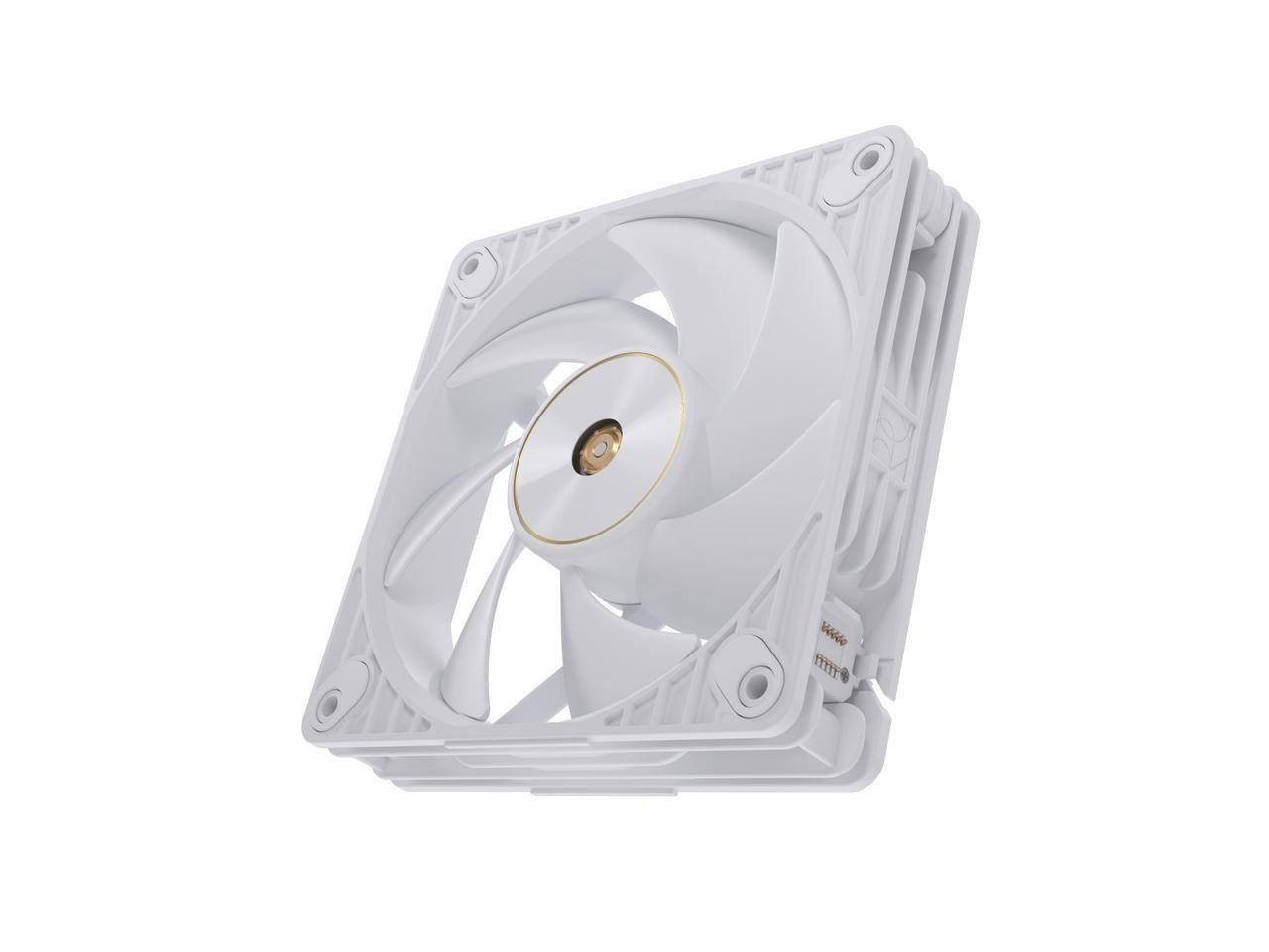 ASUS ProArt PF120 120mm PWM Fan White Edition, 3000RPM, High Airflow/Static