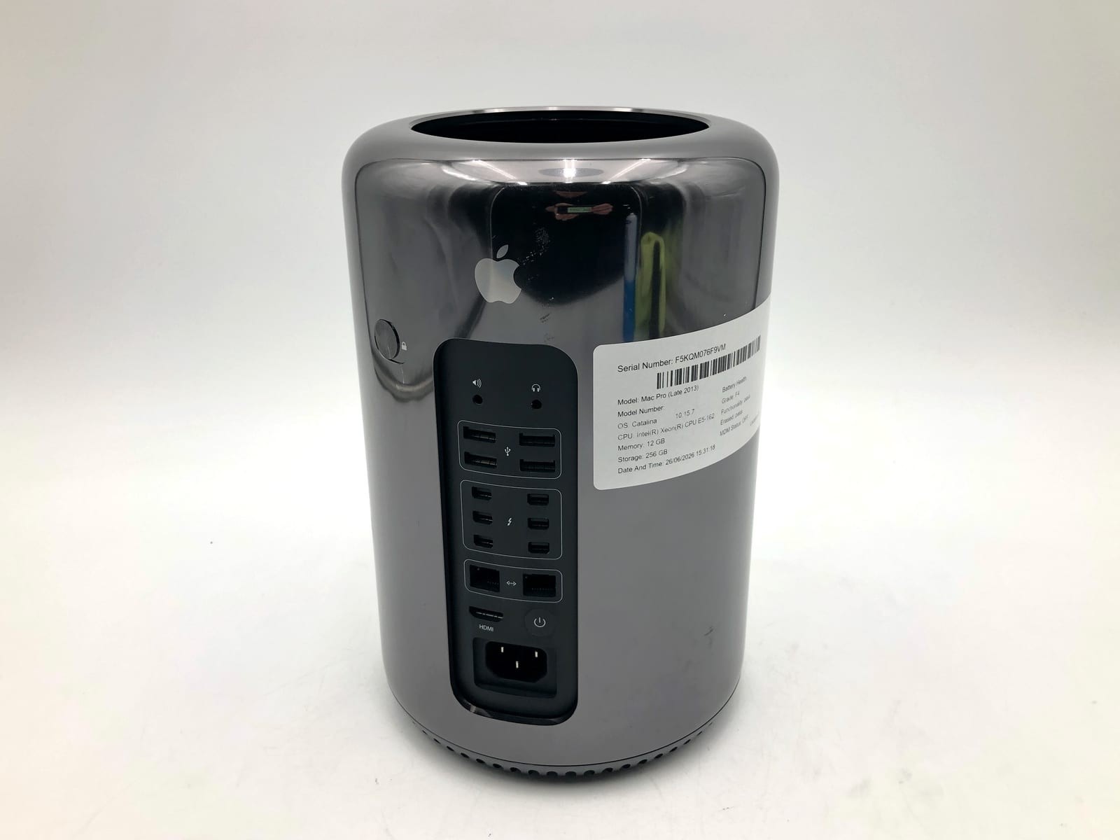 Apple | Mac Pro (Late 2013) | 12-Core Intel Xeon E5 | 12 GB RAM | 256 GB | macOS