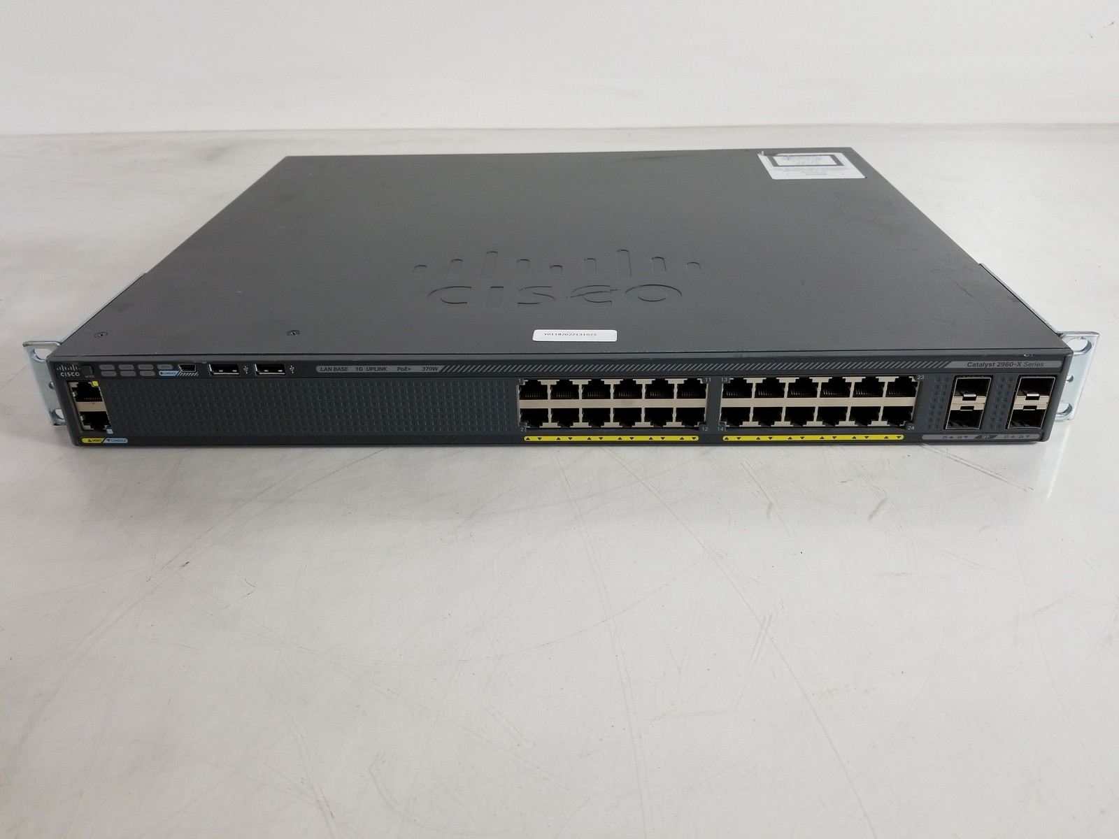 Cisco Catalyst WS-C2960X-24PS-L 24-Port Gigabit Managed PoE+ Ethernet Switch