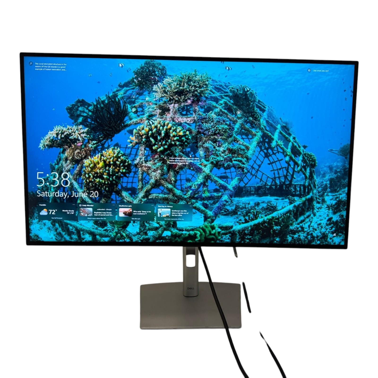 Dell UltraSharp U2722DE 27" 2560 x 1440 LCD Monitor Grade B