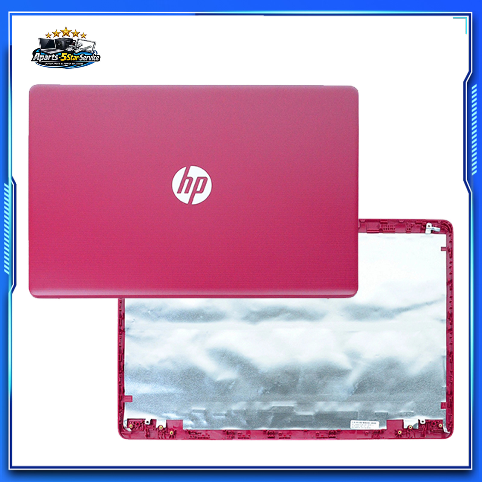 Maroon Burgundy LCD Back Cover for HP Pavilion 17-BY/17BY/17-CA/17T-BY Laptop
