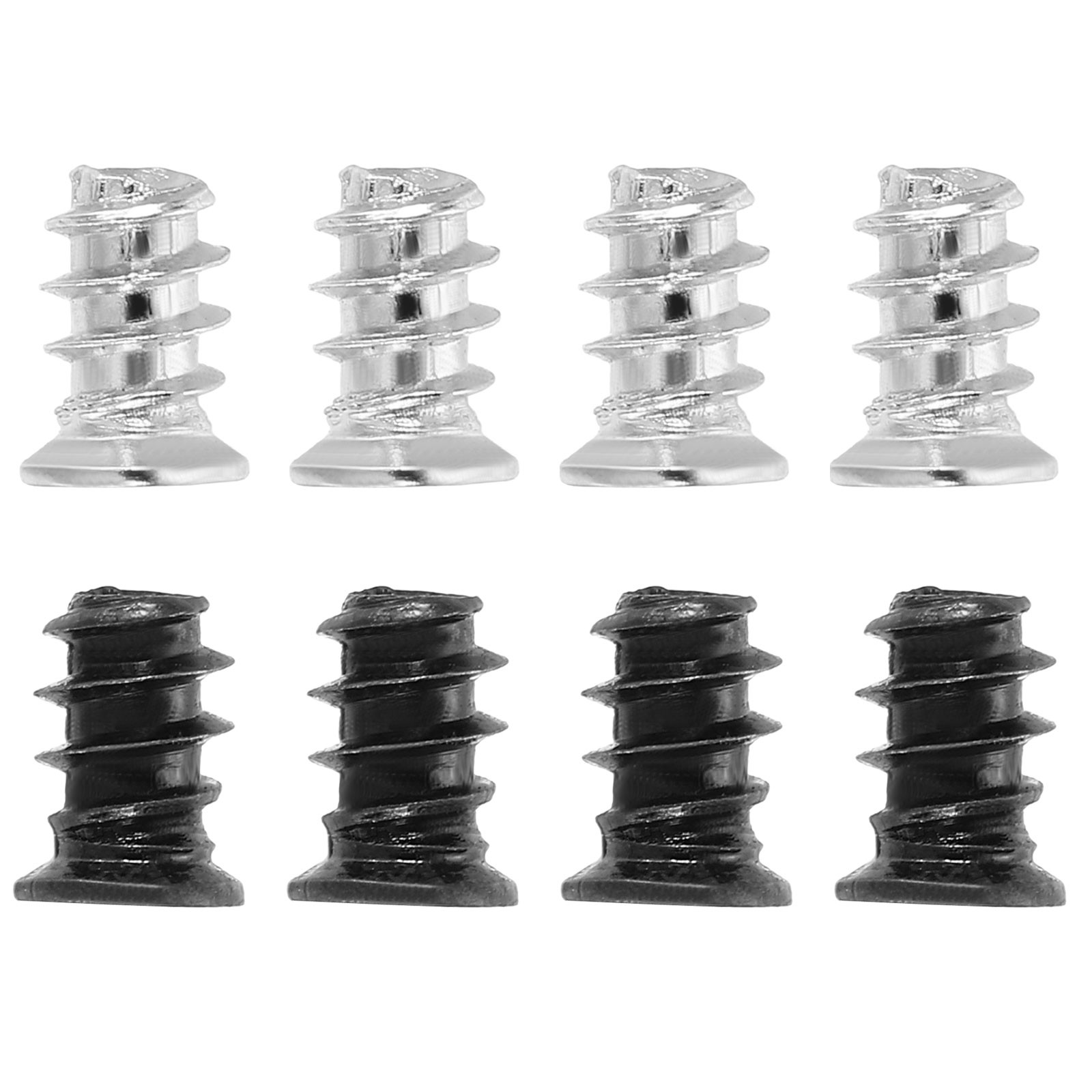 60Pcs M5 x 8mm Phillips Head Computer Case Fan Screws Kit, Silver/Black