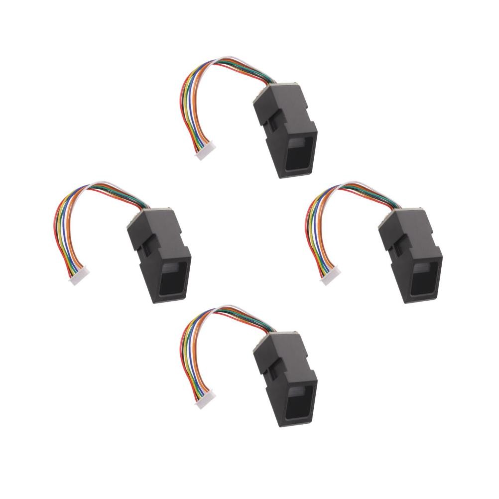 4pcs Optical Fingerprint Sensor Module - Single Chip Microcomputer Light