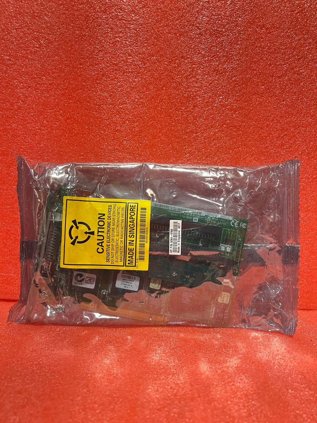 AAA-131U2 5064-9766 Adaptec Hewlett Packard HP PCI SCSI Controller ULTRA2 LVDS