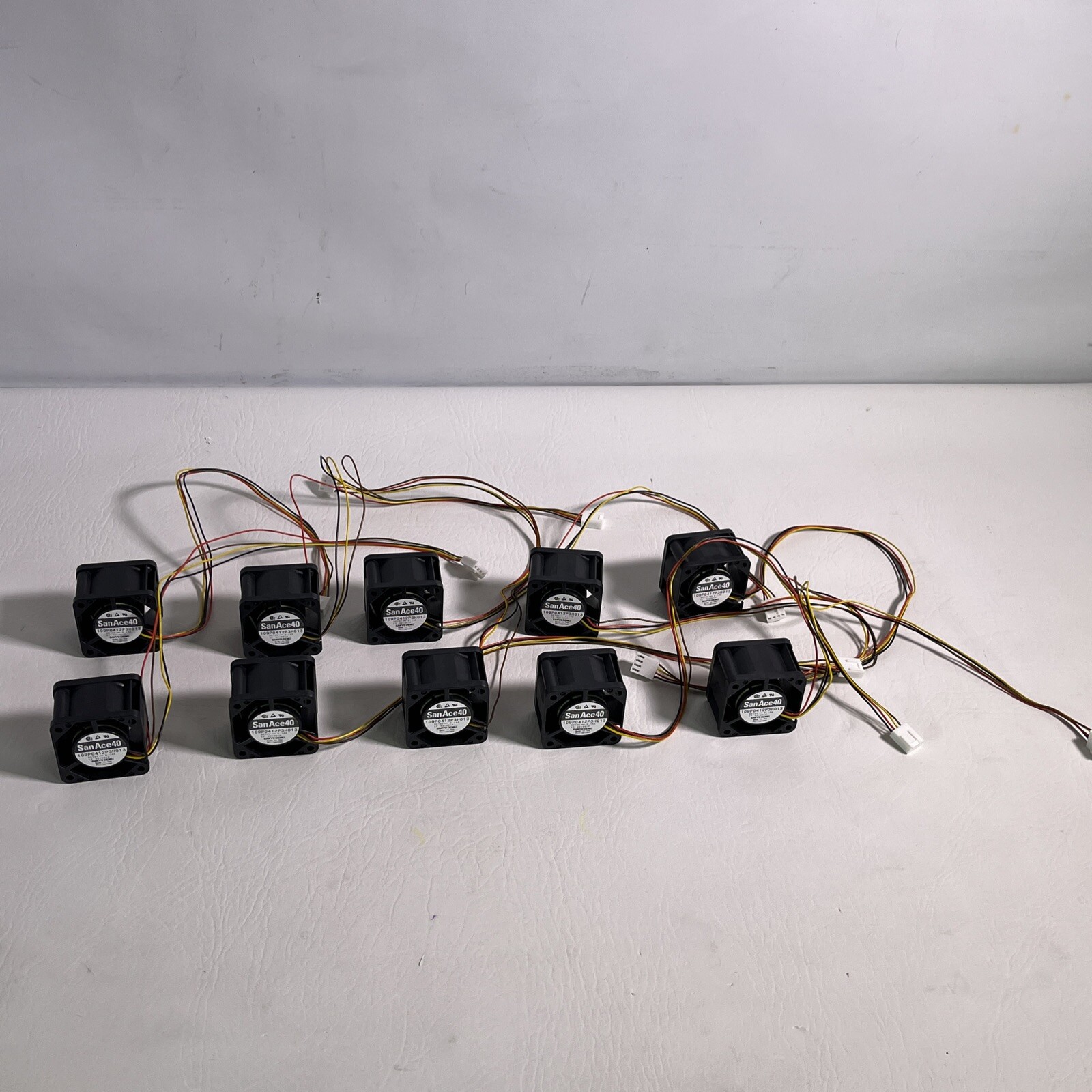 Lot 10x DC Cooling Fan SANYO DENKI 109P0412P3H013 SanAce 40/ DC 12v