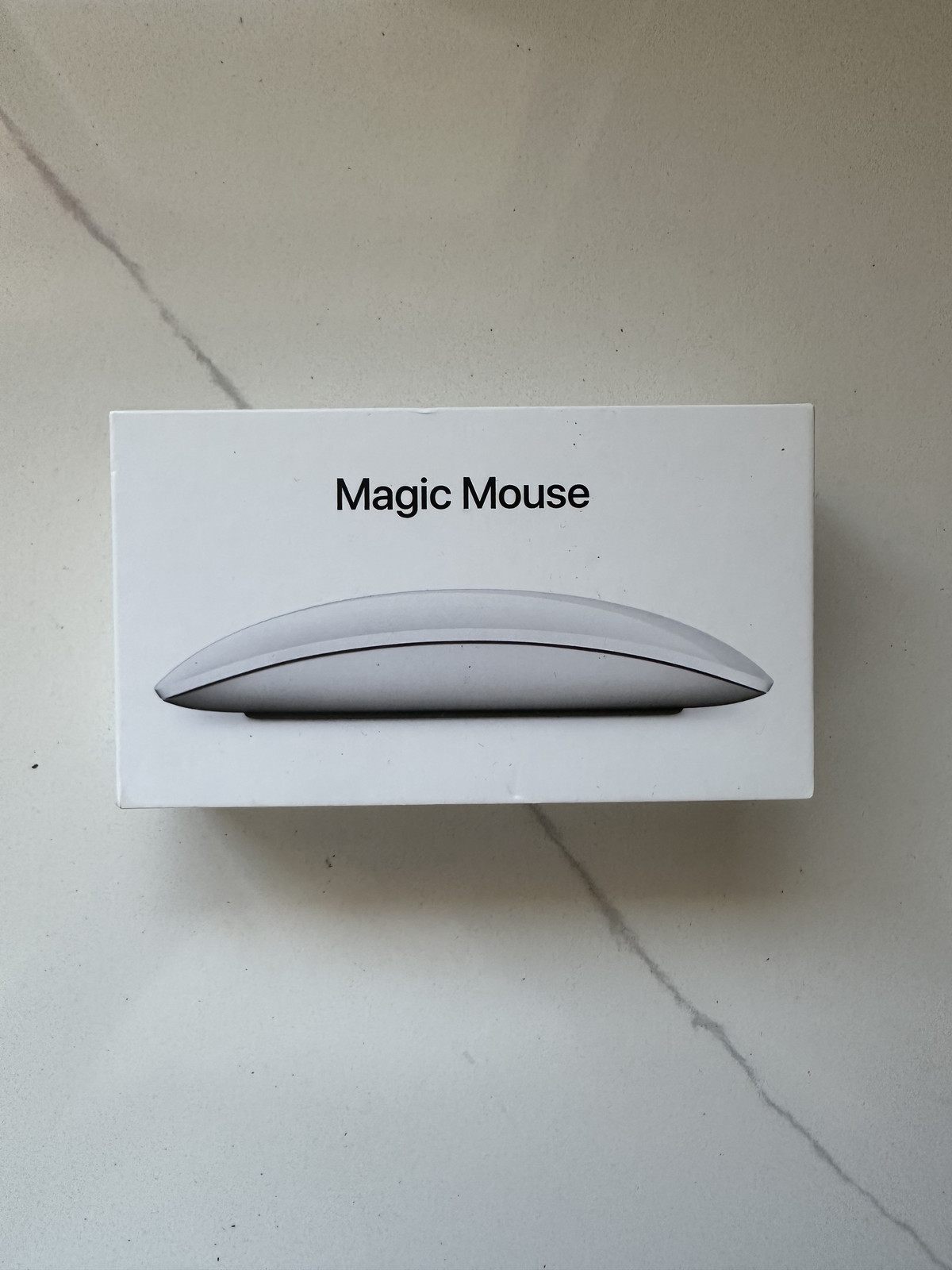 The box in your photo is for the Apple Magic Mouse (Rechargeable)