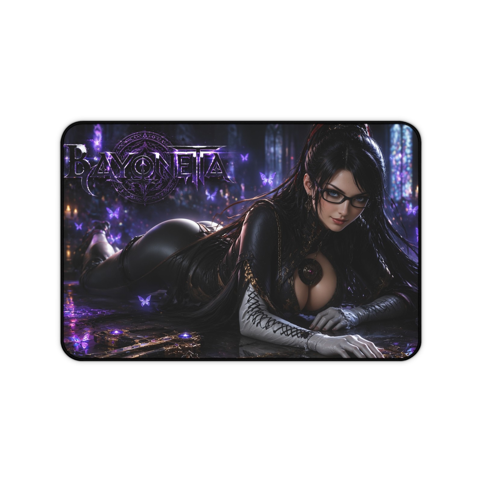 Bayonetta Gaming Desk Mat, Extended Mouse Pad, PC Setup, Desk Decor