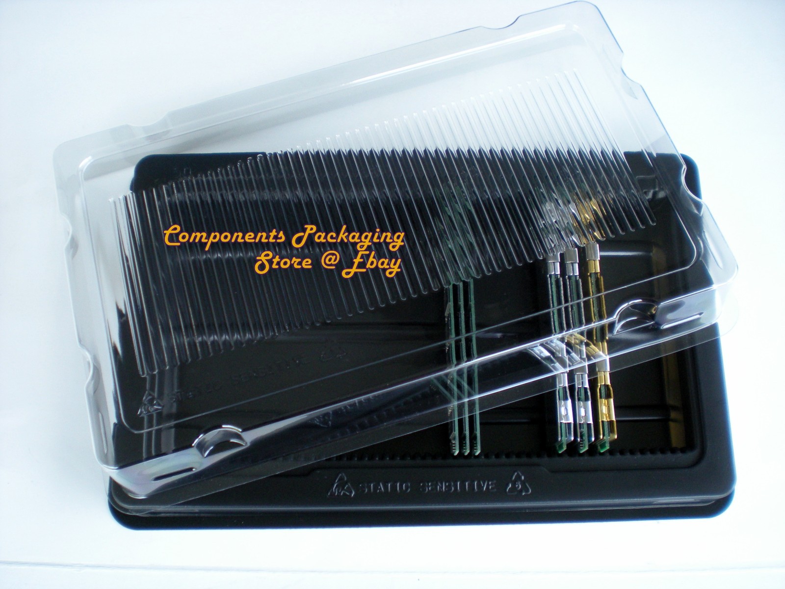 Memory-Sticks-Tray-Holder-Case-for-DDR-DDR2-DDR3 DIMM Module - 20 Fits 1000 DIMM