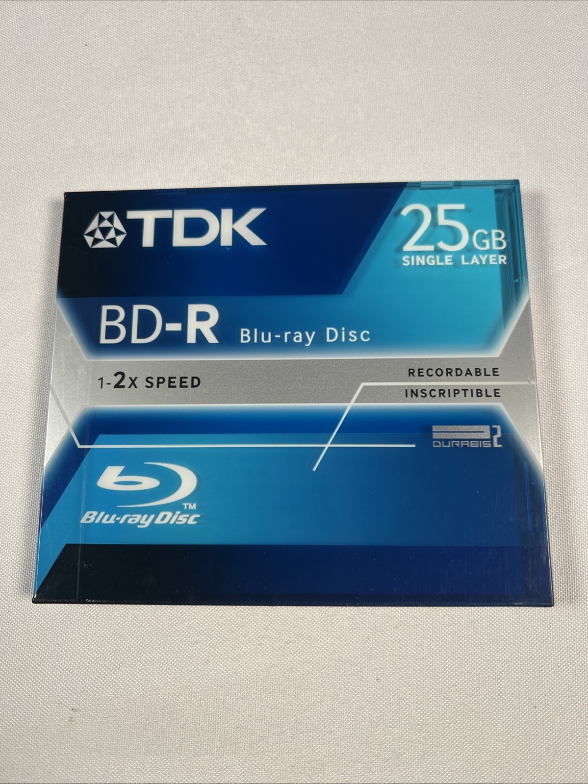 TDK BD-R Blu-ray Disc 25GB 1-2x Speed Single Layer Recordable New Sealed