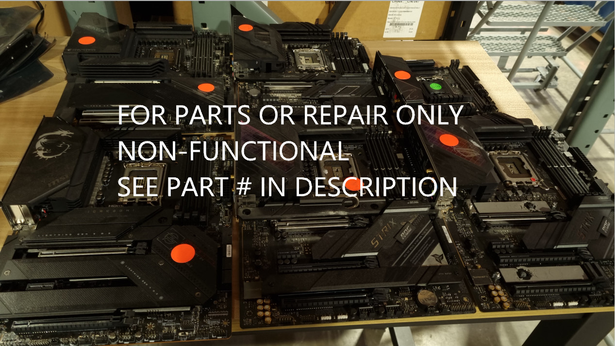 Bad Gigabyte B850M AORUS Elite WIFI6E ICE Desktop Motherboard As-Is