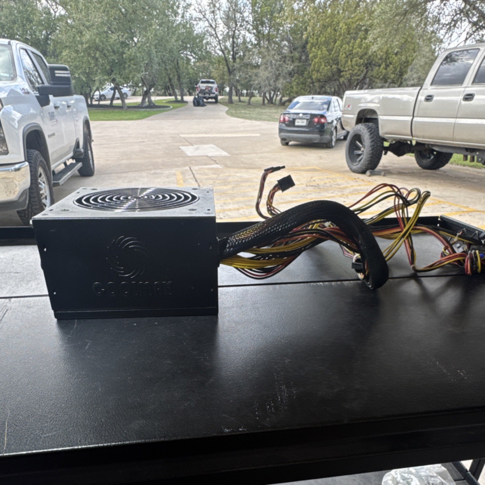 Coolmax M-500B ATX 500W Power Supply, 4+4 CPU, SATA, 20/24 Pin, 1 Fan, Black
