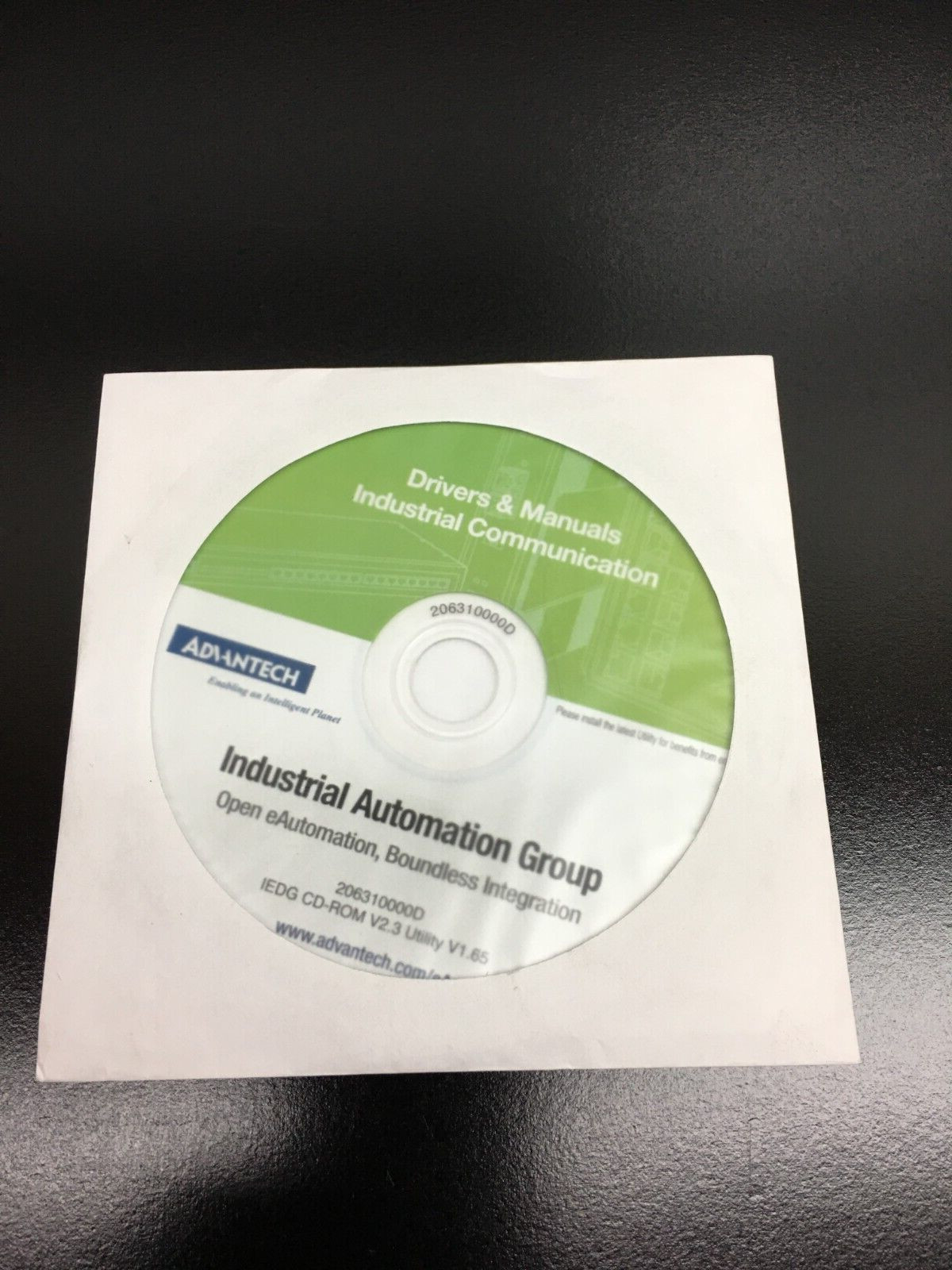 Advantech 206310000D | IEDG CD-ROM V2.3 Utility V1.65 Drivers & Manuals eAutomat