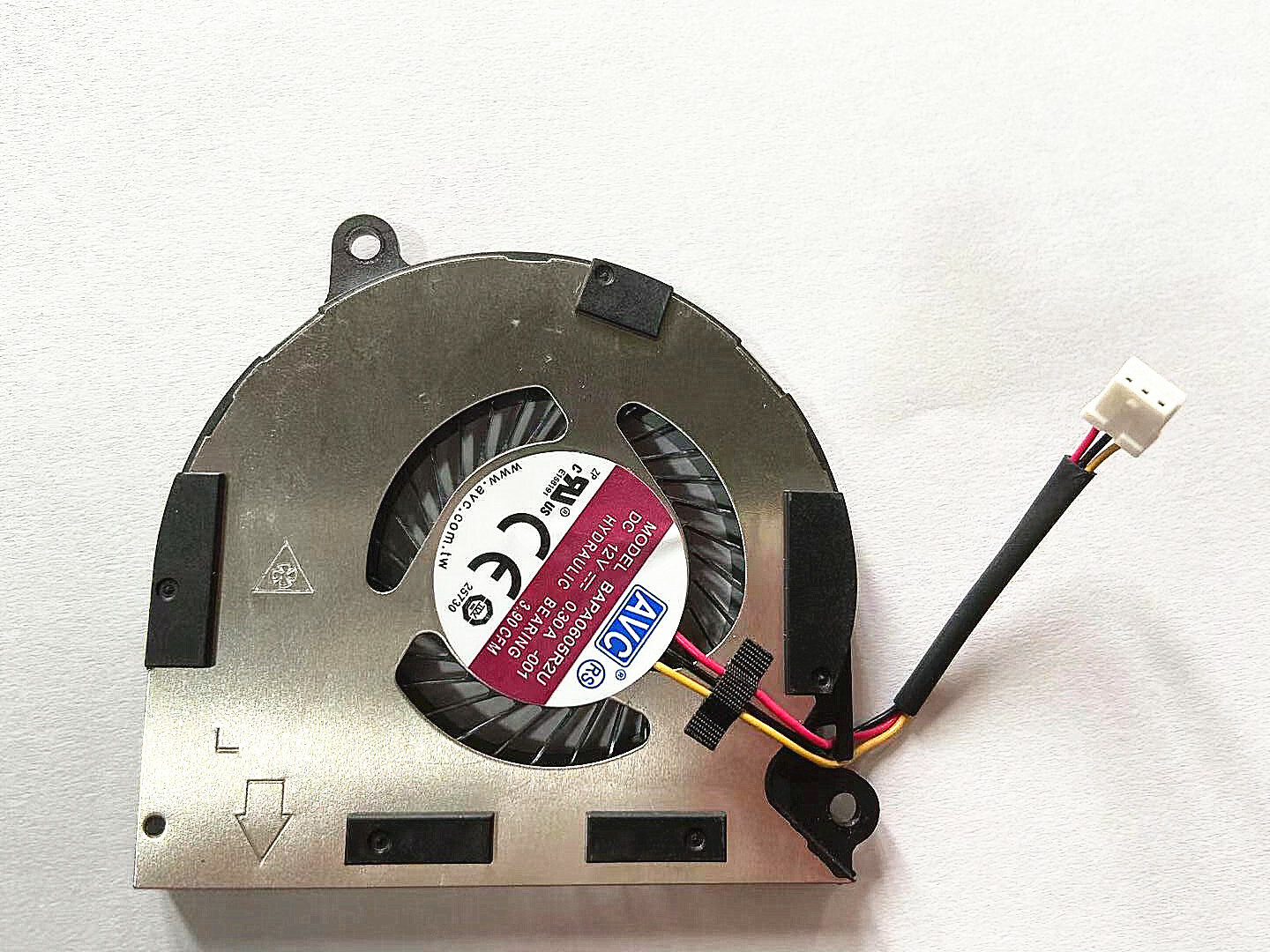 1pc 3-wire Cooling Fan BAPA0605R2U-001 12V 0.30A 