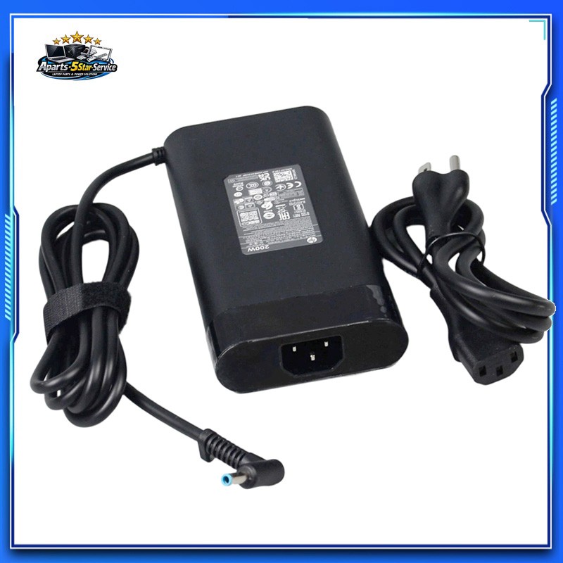 For HP TPN-DA10 200W 19.5V AC Adapter Charger L15879-002 L15537-001 with Cord