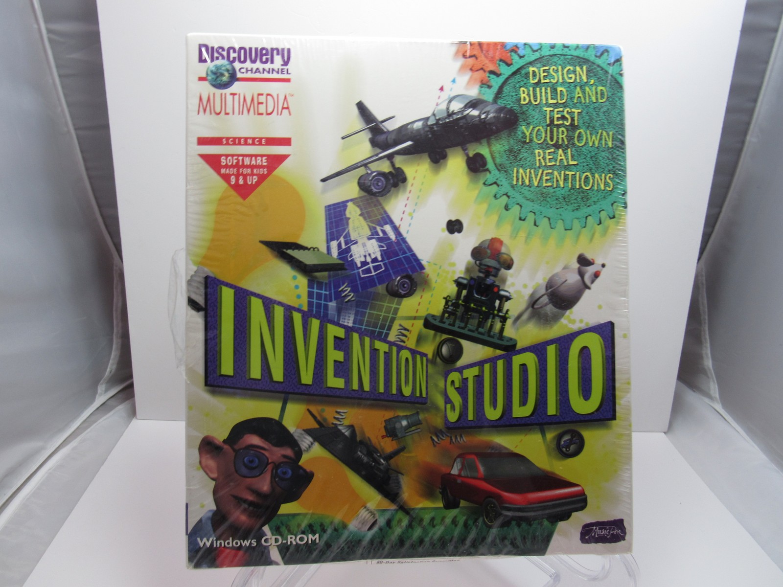 Discovery Channel Multimedia Invention Studio PC Windows CD-ROM New Sealed 1996