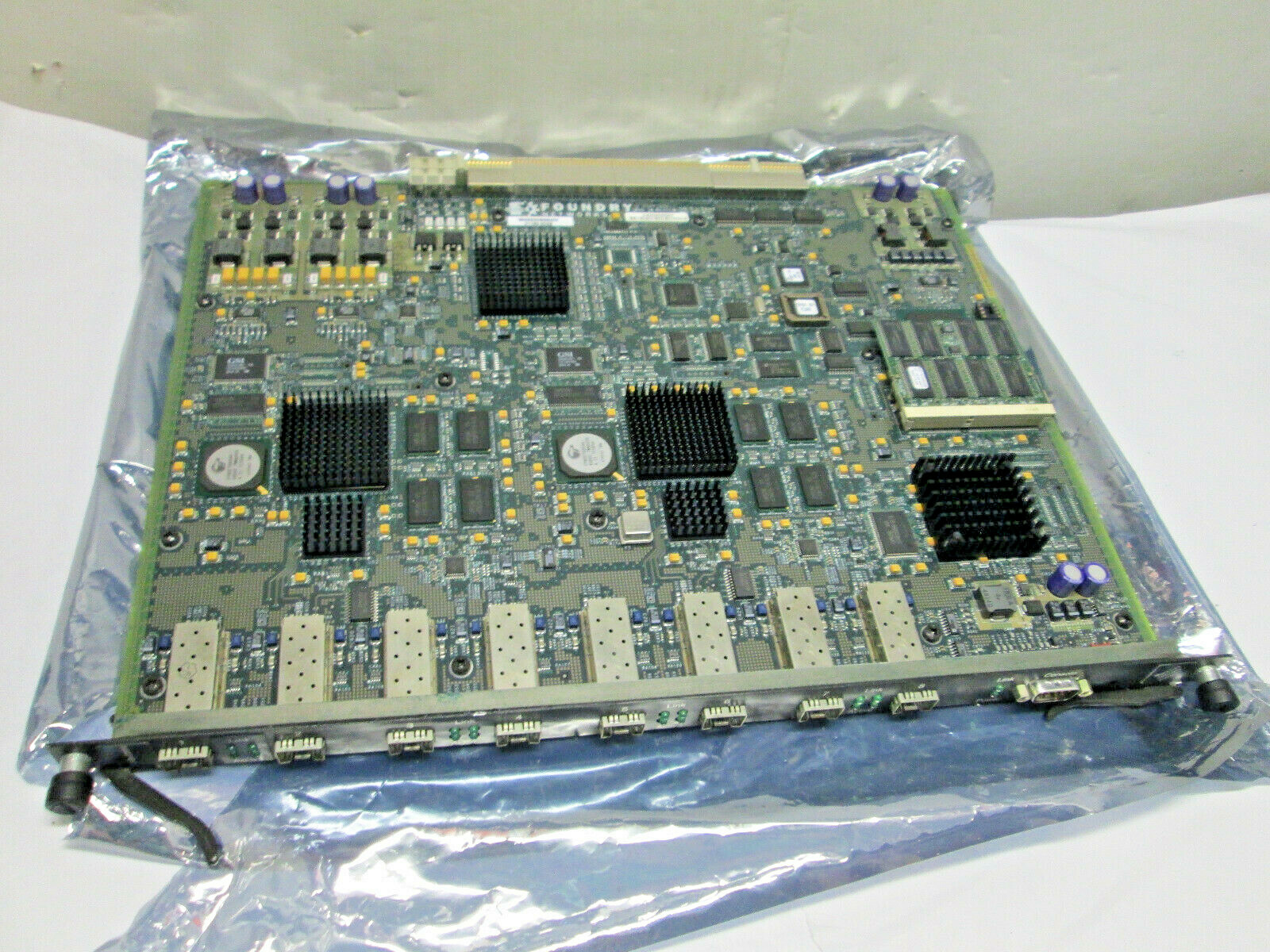 Foundry Networks J-BXGMR4 mGBIC JetCore Mgmt IV Module Pull Out 