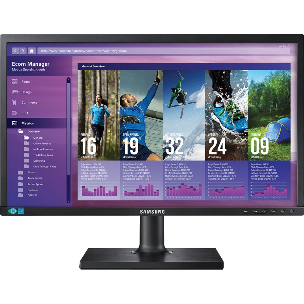 Samsung S27E650D 27" FHD 1920x1080 LED Backlit LCD Monitor (Vesa-Compatible)
