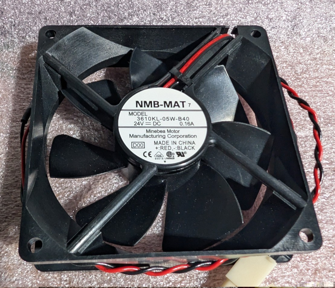 Minebea Motor NMB-MAT 3610KL-05W-B40 24V DC Fan 3.5" - FAST SHIPPING #R26
