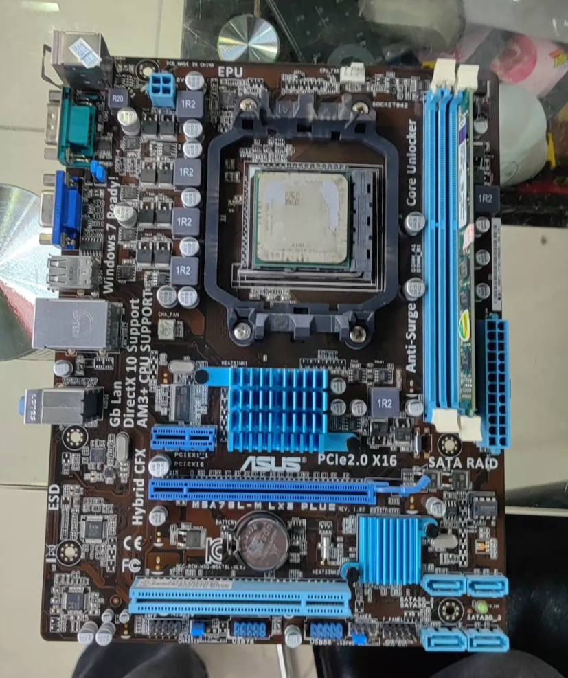 1pc used ASUS AM3+ motherboard M5A78L-M LX3 PLUS by DHL/Fedex shipping