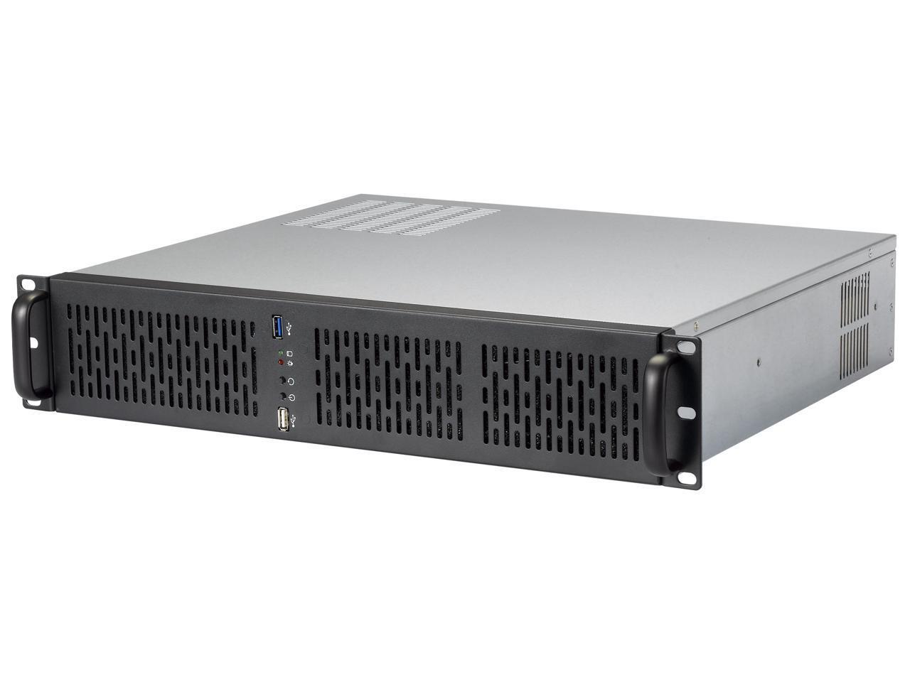 Rosewill RSV-Z2600U 2U Server Chassis Rackmount Case | 4 3.5" HDD Bays | Micro-A