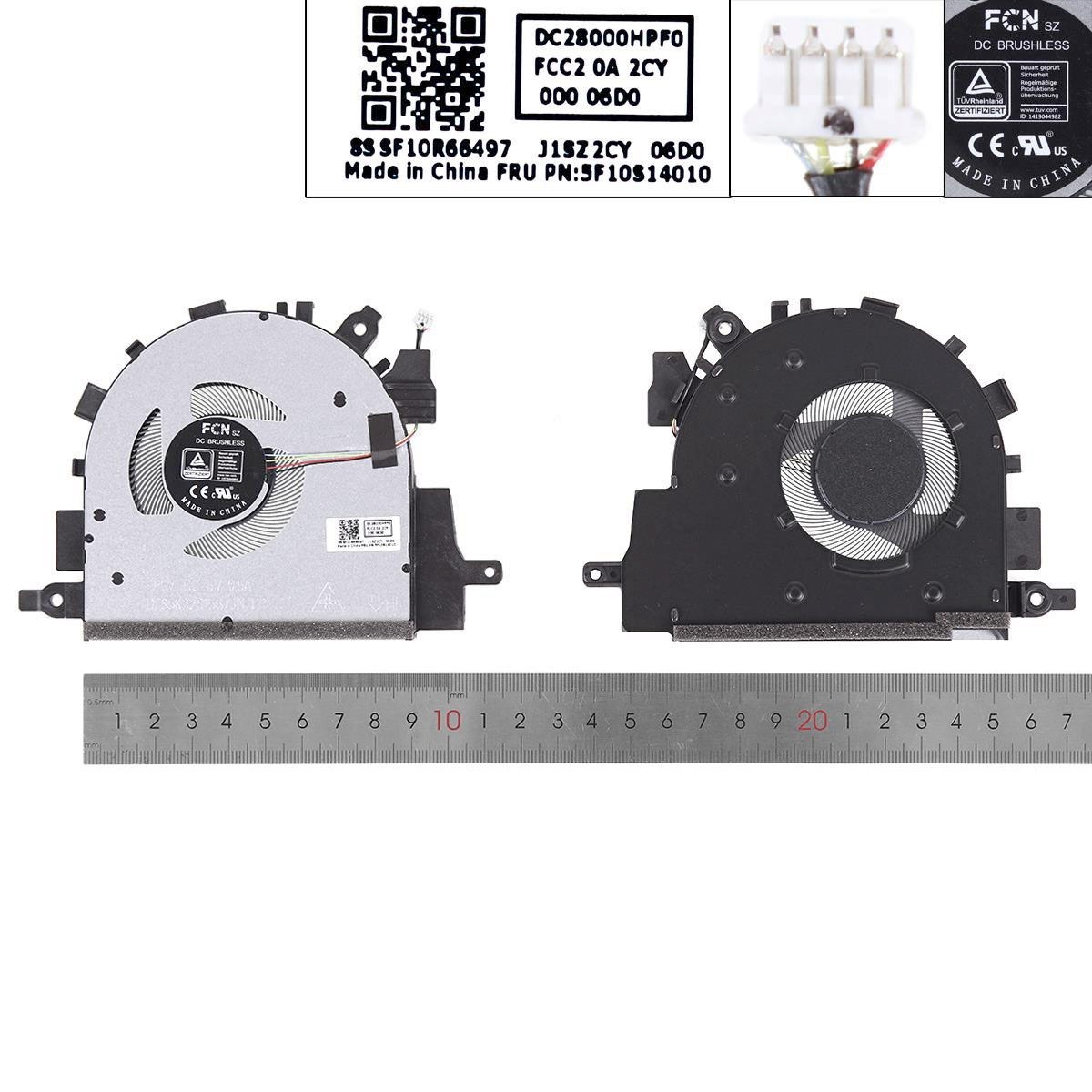 NEW CPU Cooling Fan for Lenovo IdeaPad 3-15 V15 G2 G3 G4 DC28000HPV0 OEM