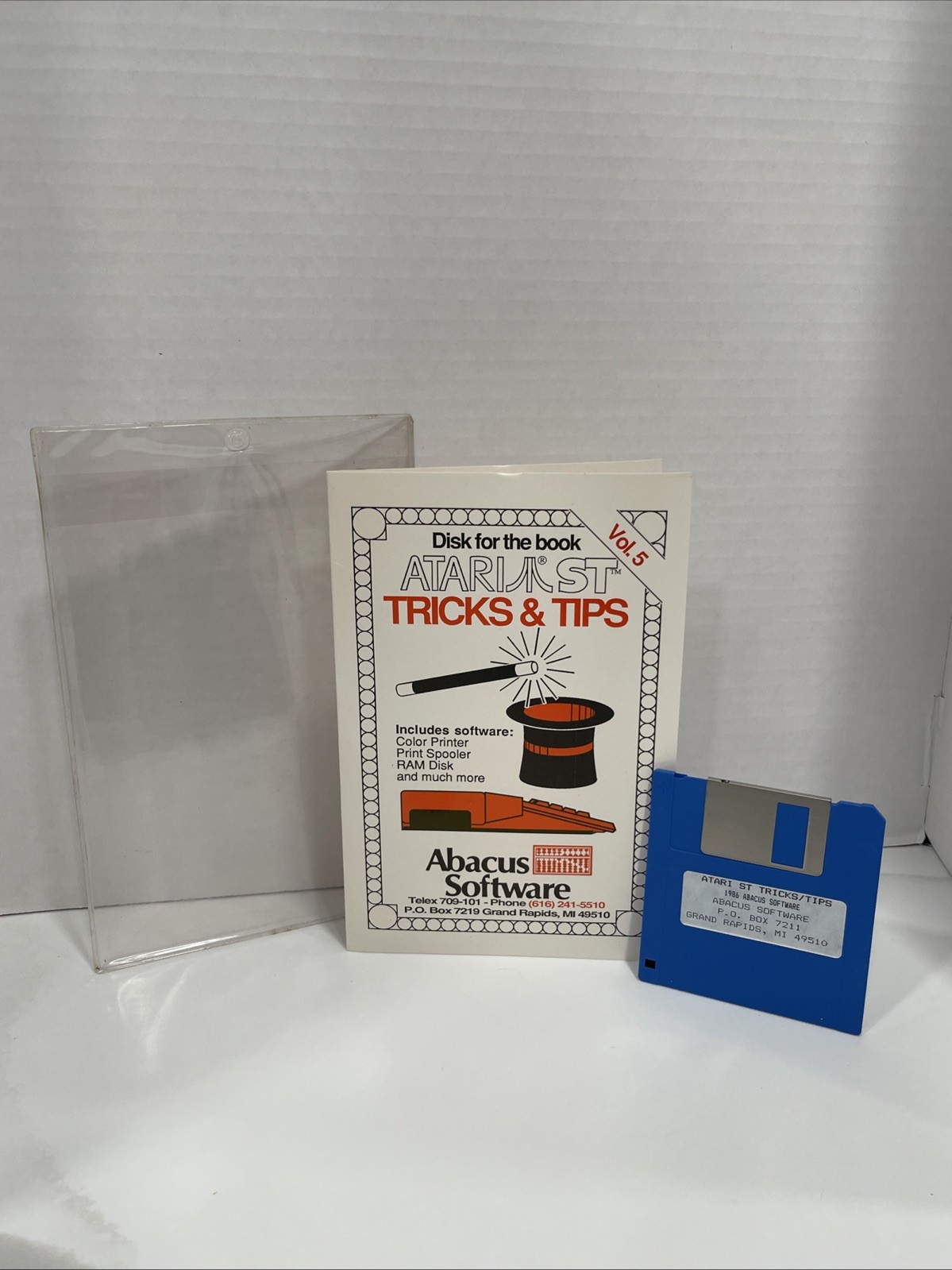 Atari ST Tricks & Tips Disk Abacus Vintage Computer Software NEW (Other) Vol 5