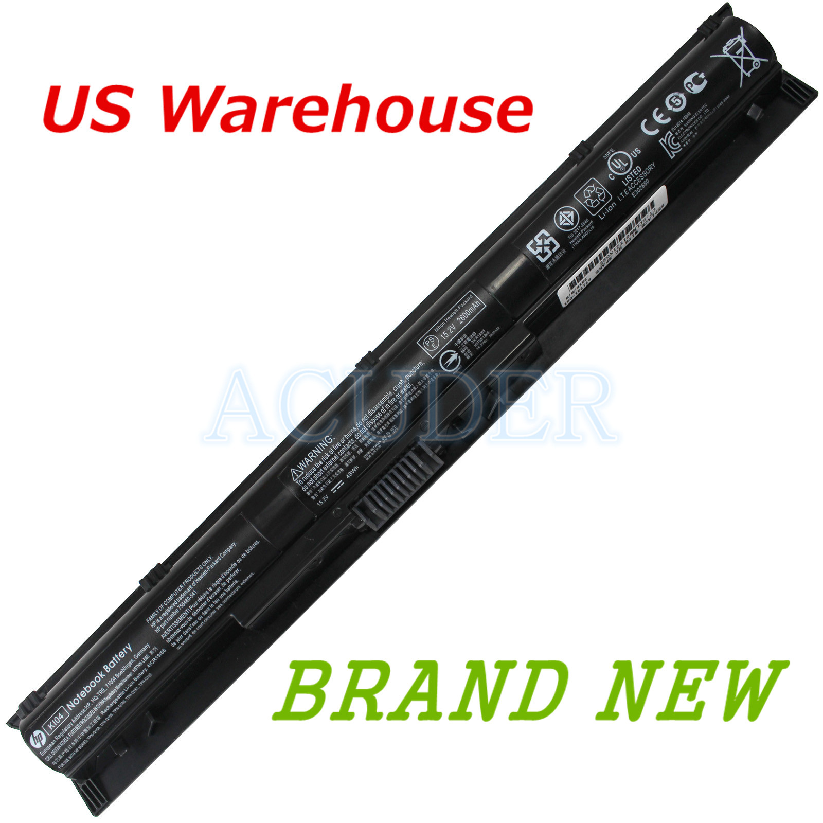 Genuine KI04 Battery Pavilion 14/15-ab000 17-g000 800049-001 N2L84AA NEW