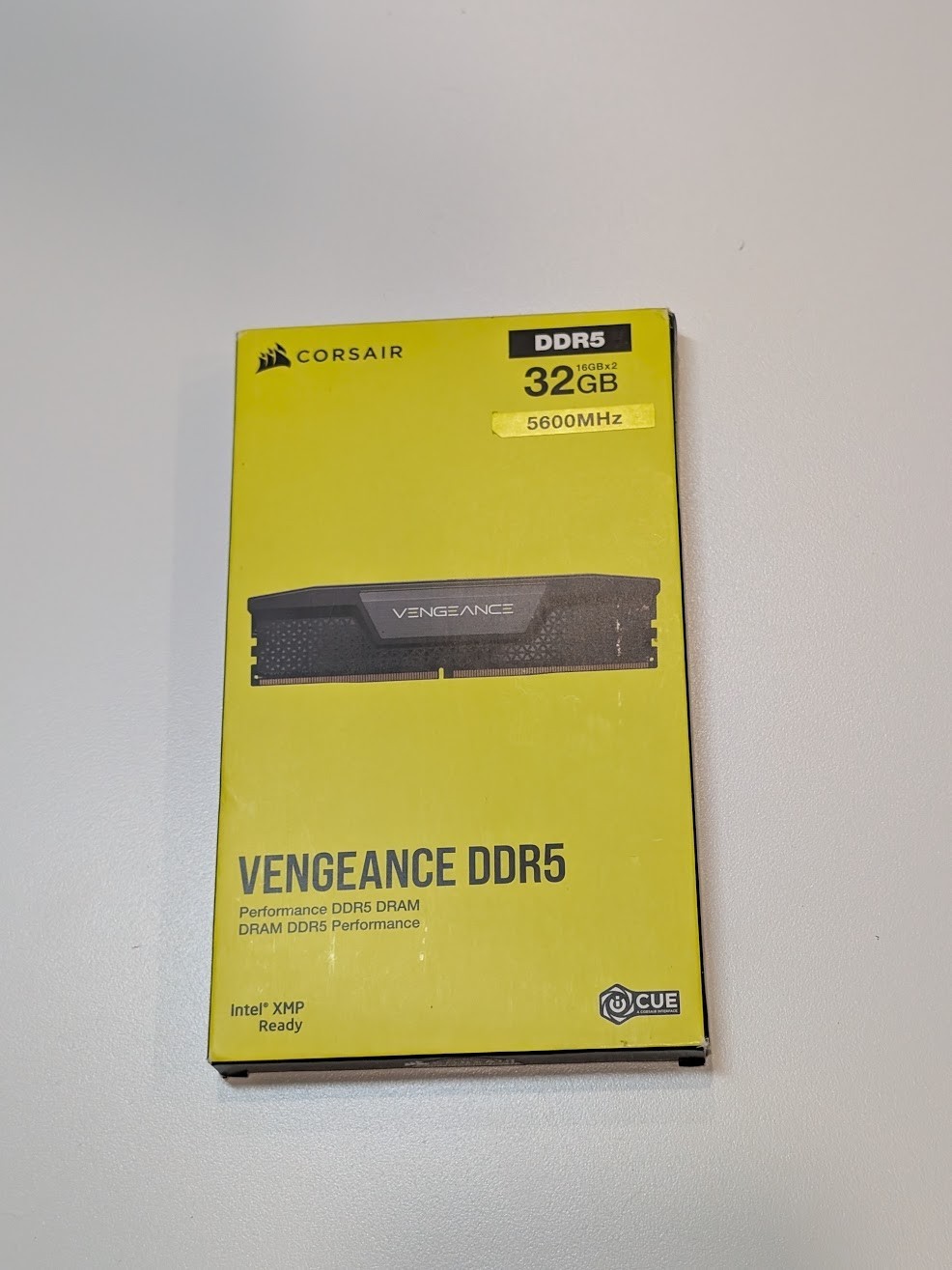 Corsair Vengeance 32GB 2x16GB DDR5 5600 CL36 XMP EXPO Black Desktop Memory 1.25v