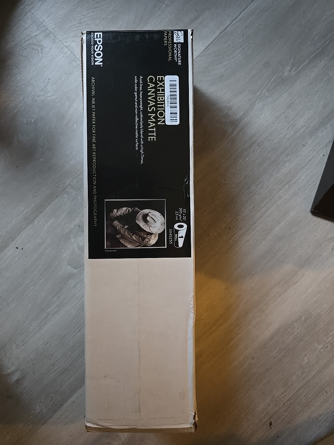 Epson Exhibition Canvas Matte | 13" x 20' - Roll S045255 Signature Partial Roll