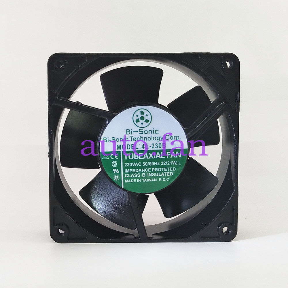 For Bi-Sonic 4E-230B 02 All-metal high-temperature fan 230VAC22/21W 120*120*38MM